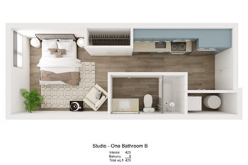 Marquam Heights Apartments, Studio, Urban One Bedroom, OHSU, Brand New, - Photo Gallery 88