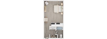A bathroom with a toilet, sink, and towel rack.