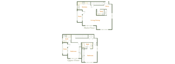 2 Bedroom 2.5 Bath Townhome (D)