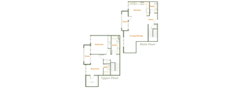 2 Bedroom 2.5 Bath Townhome (F)