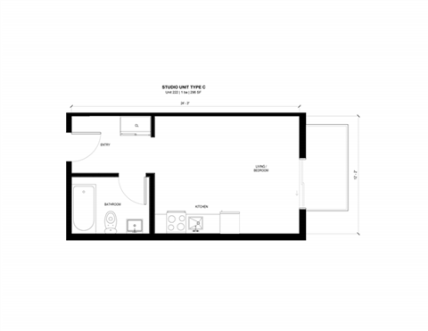 3405 Commercial Ave Studio-2 Beds Apartment for Rent - Photo Gallery 14