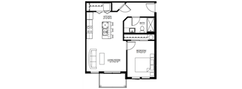 One Bedroom One Bath (A2)