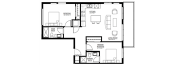 Two Bedroom Two Bath (B3)