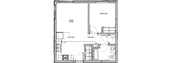 One Bedroom One Bath