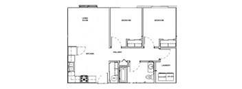 Two Bedroom One Bath