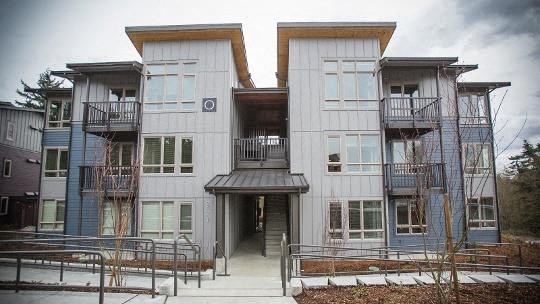 a building that has some scaffolding on it