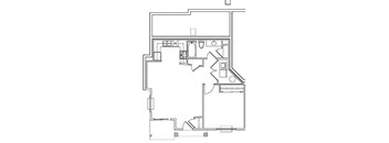 One Bedroom One Bath ADA