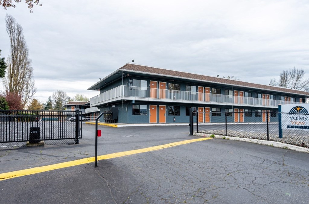 A building with a sign that says Valley on it.