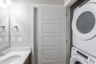 Washer & dryer in every apartment