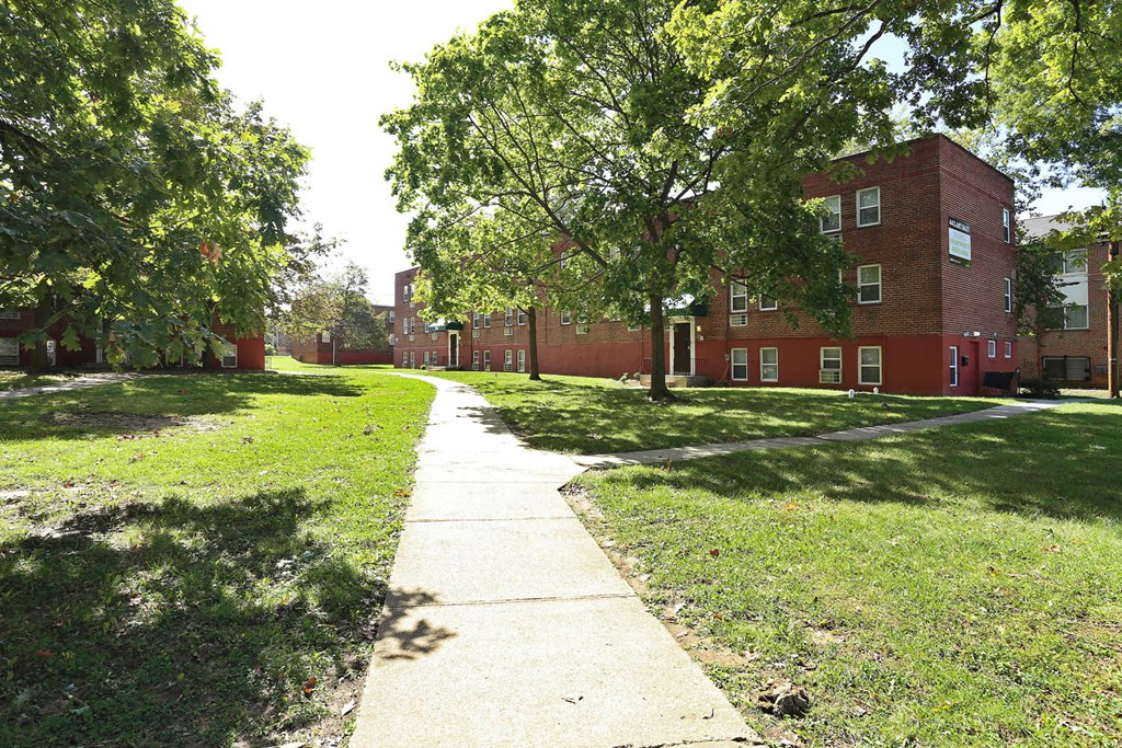 Exterior of 3909 Dolfield Ave Apartments in Baltimore