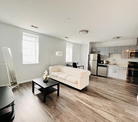 Furnished living room