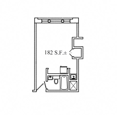 Small Studio Floor plan