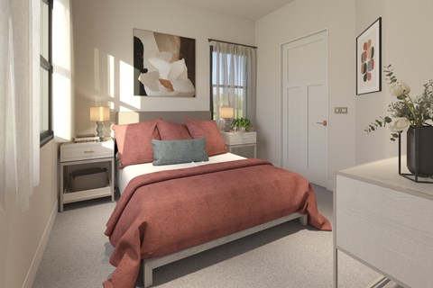 Beautiful Bright Bedroom at Greenwood Commons Apartments, Delaware, OH 43015