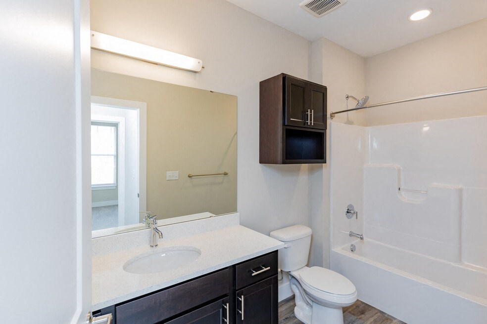 Bathroom area at The Flats at Summit Station, South Park, Pennsylvania