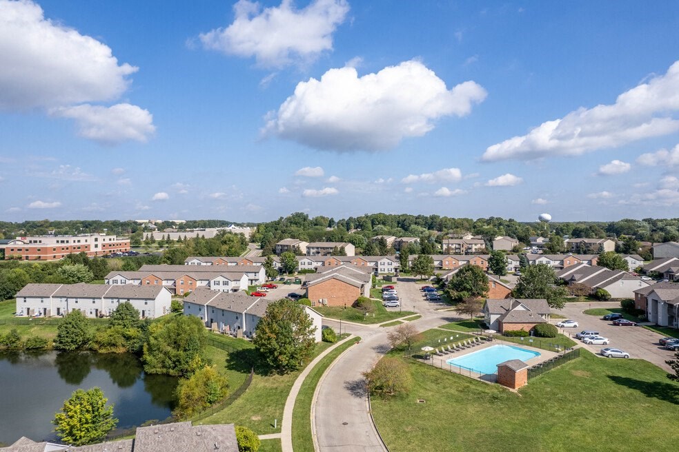 Aerialat Bayberry Cove, Bellbrook, OH