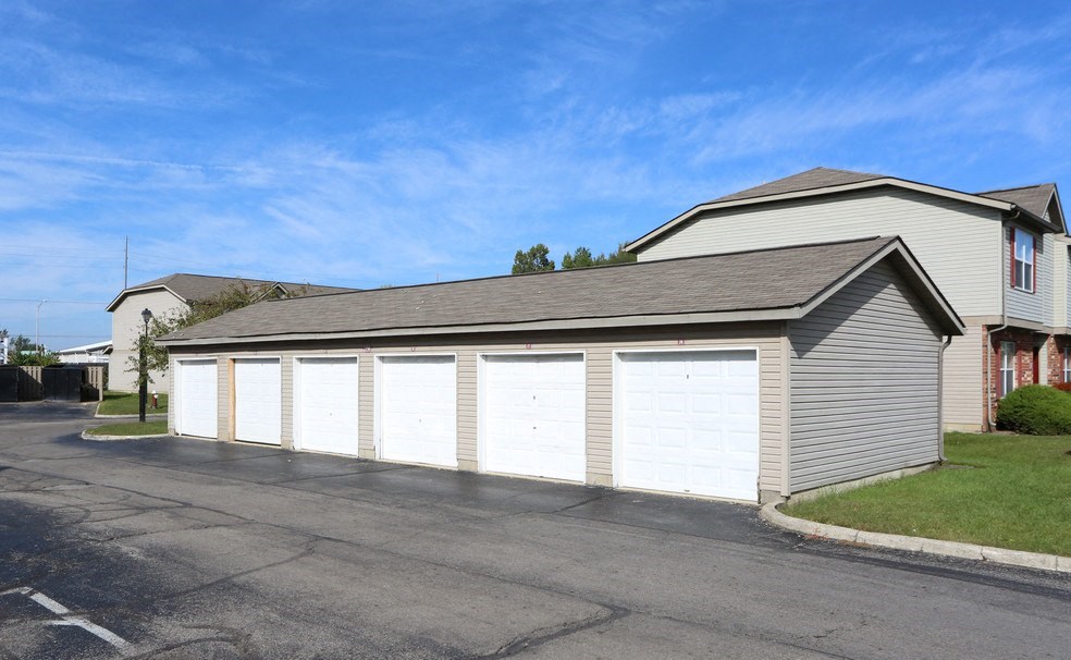 Garage at Bayside Apartment Homes, Hilliard, OH
