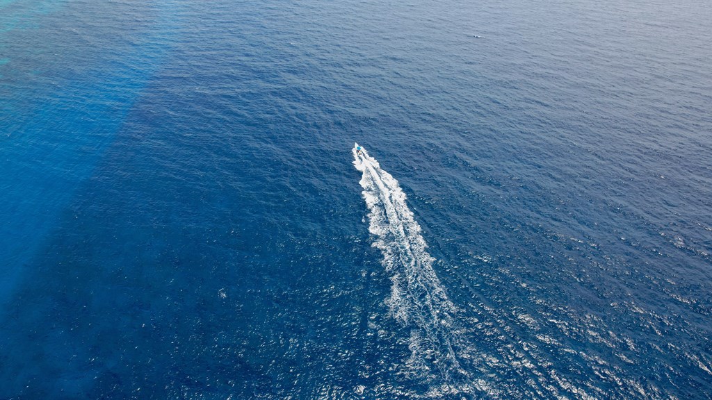 a boat in the middle of the ocean at Imperial Crossing Luxury Apartment Homes, Florida