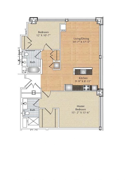 66 Main 2 Bedroom, 2 Bath