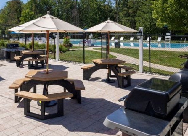 BBQ Area at The Point at Gateways, Randolph, NJ 07869  