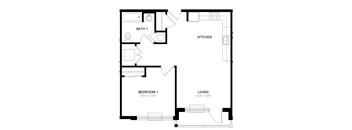 Residence 03 Floor Plan at Station Village at Denville, Denville, NJ