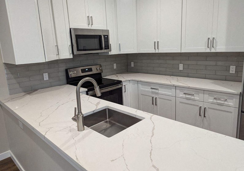 Townhouse Kitchen Close Up Townhouse Kitchen Close Up at The Point at Gateways, Randolph New Jersey