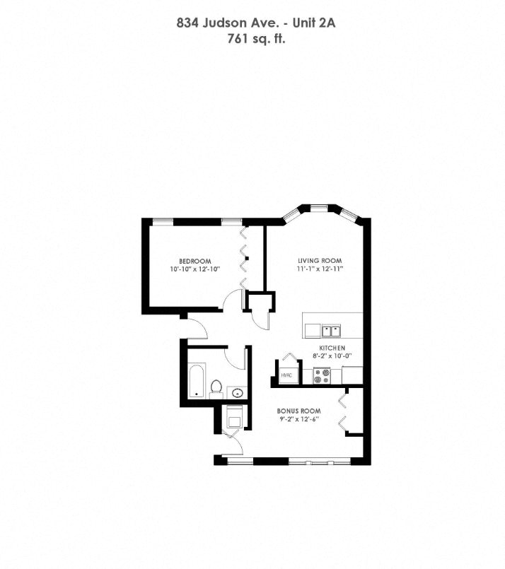 One Bedroom Evanston Walk-up available