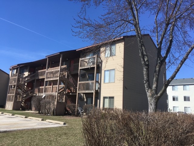 the building where the apartment is located