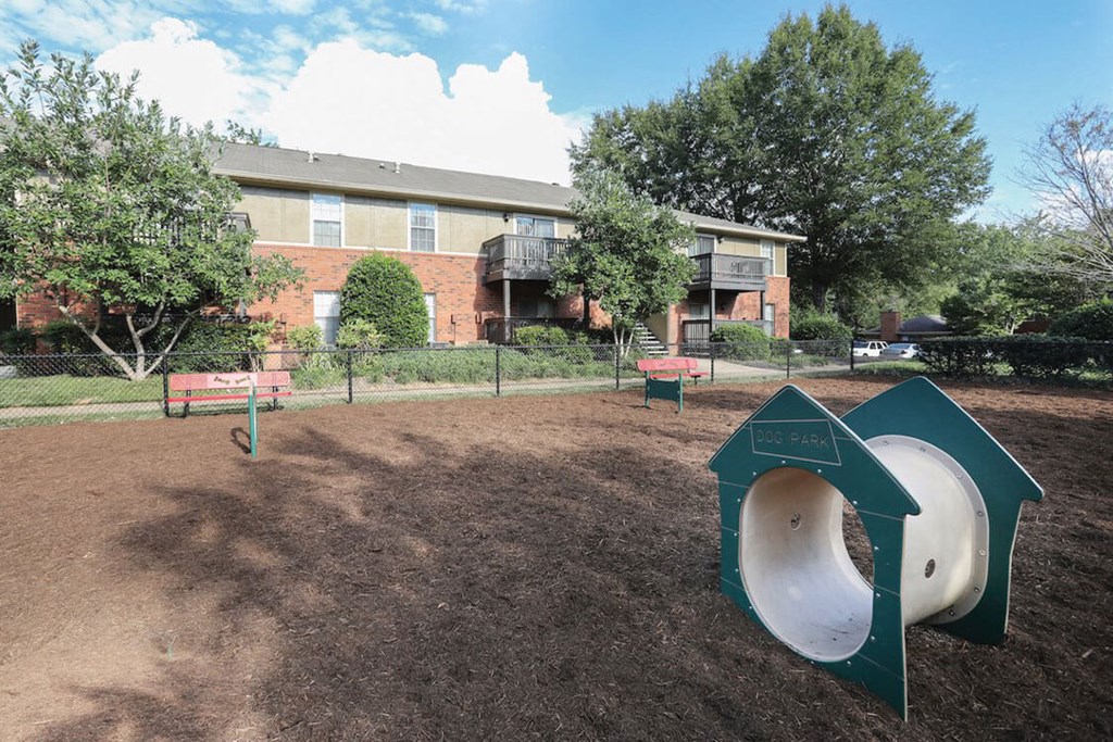 dog park at Jackson, TN apartments