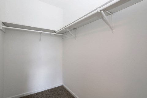 oversized closets in Bradford Chase apartments