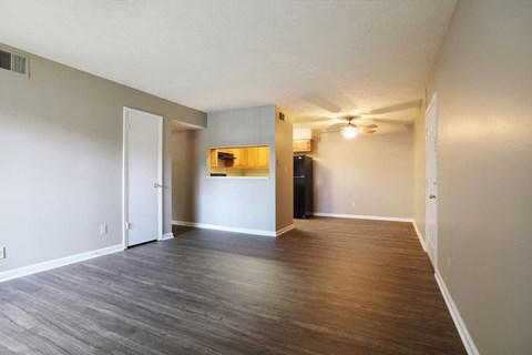 plank style flooring in Jackson TN apartment