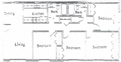 4 Bed 2 Bath