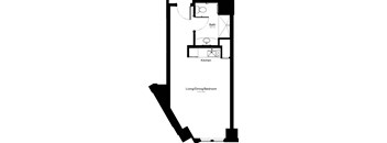 ORI Smart Furnished Convertible 1Bed A2