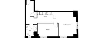 Furnished 1 Bedroom F