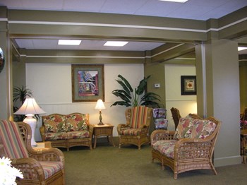 furniture furnished lobby with comfortable seating - Photo Gallery 6