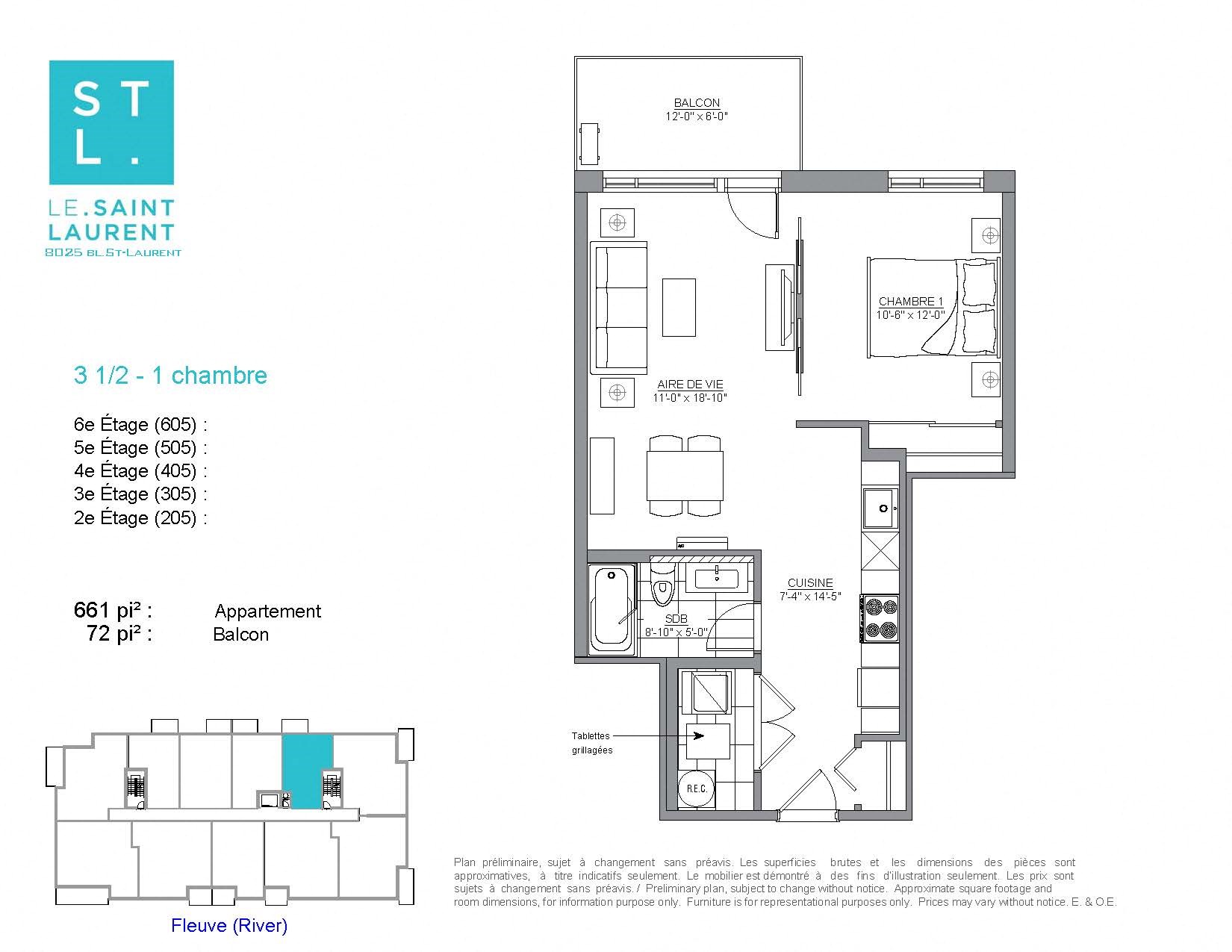 Le SaintLaurent Apartments, 8035 SaintLaurent Boulevard, Brossard, QC