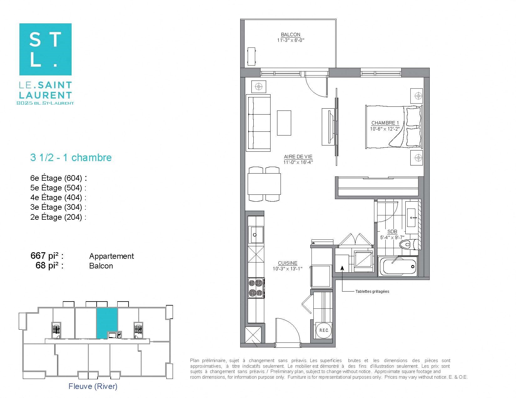 Le SaintLaurent Apartments, 8035 SaintLaurent Boulevard, Brossard, QC