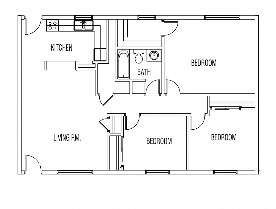 3 BED / 1 BATH