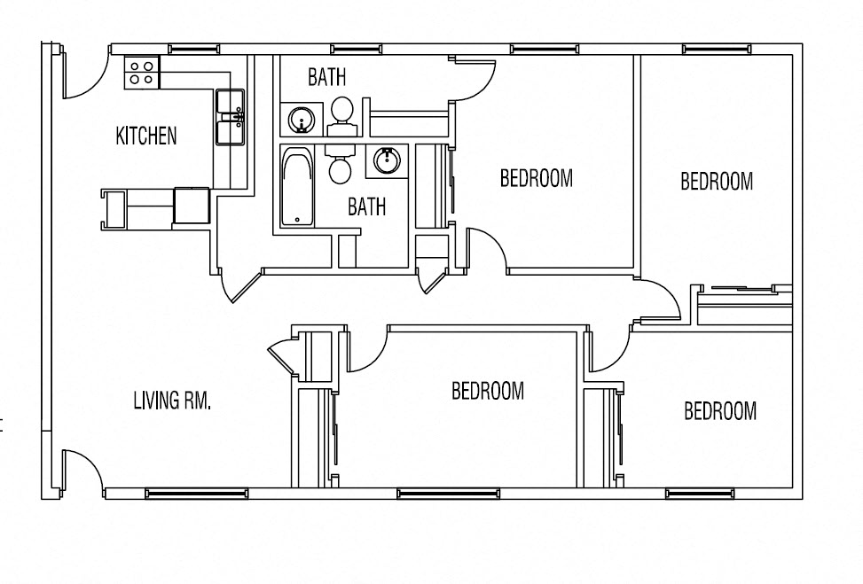 4 BED / 1 BATH