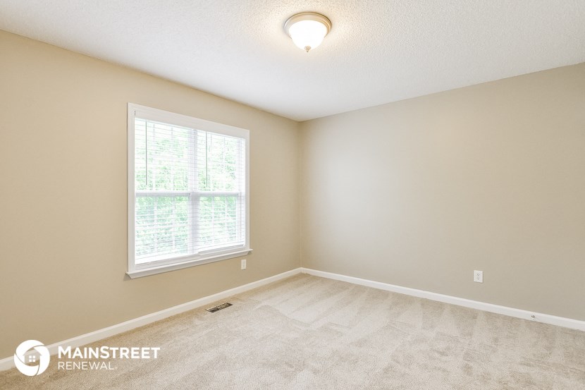 the upstairs bedroom is clean and ready to use