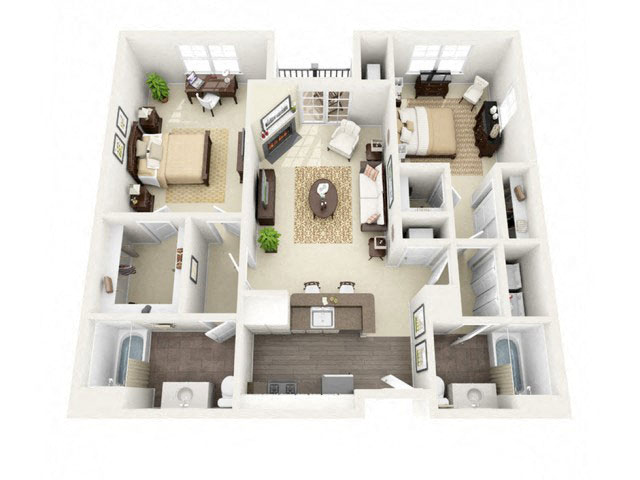 luxury apartments near fort CT