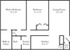 2 Bedroom 1 Bath