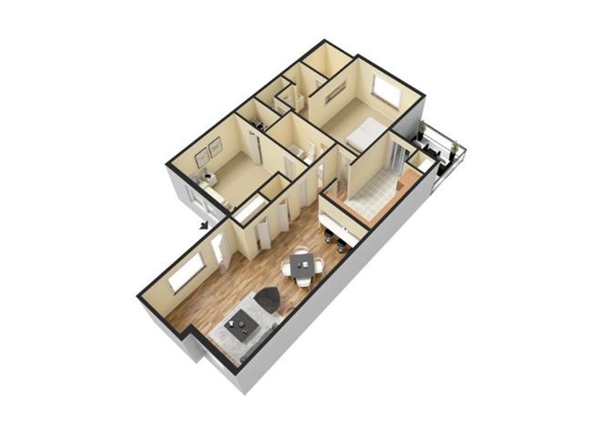 Regular Two Bedroom