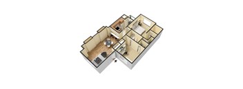 Large Two Bedroom