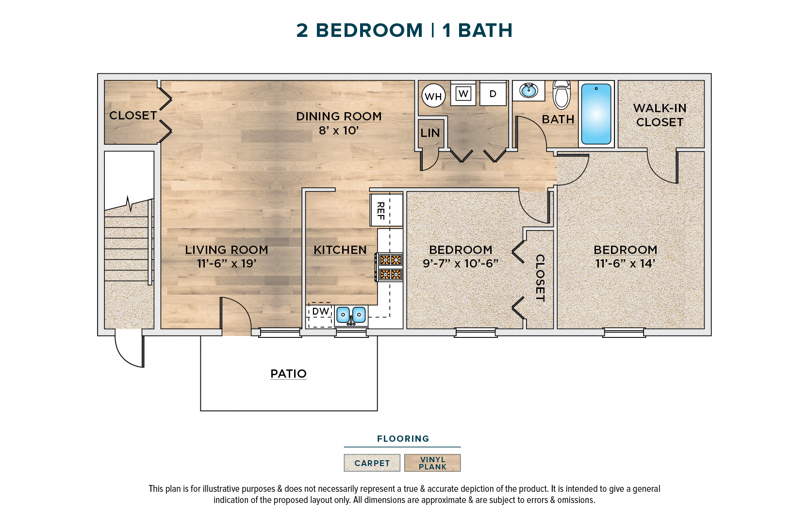 2 Bedroom Apartment