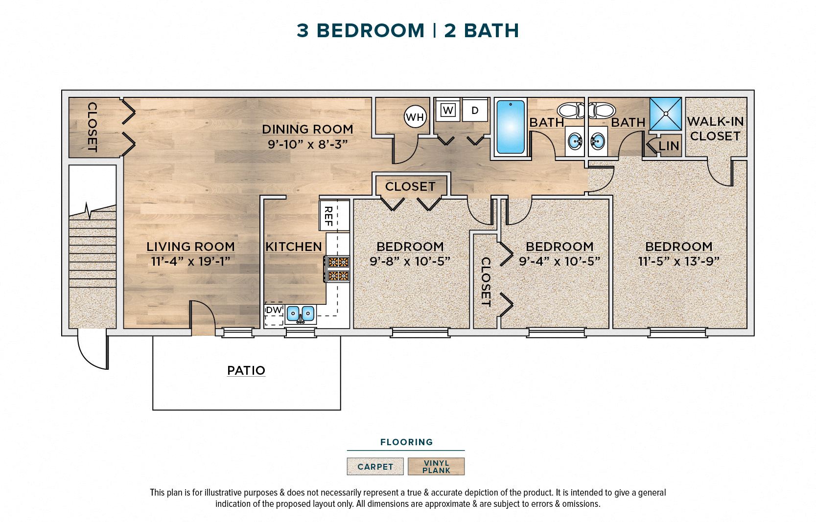 3 Bedroom Apartment
