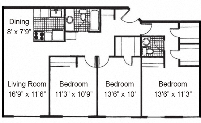 3 Bedroom