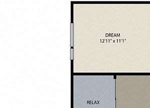 2 bed 2 bathB2 Floor Plan 2 bed 2 bathB2 Floor Plan at Westerly Apartments, Littleton, CO, 80127