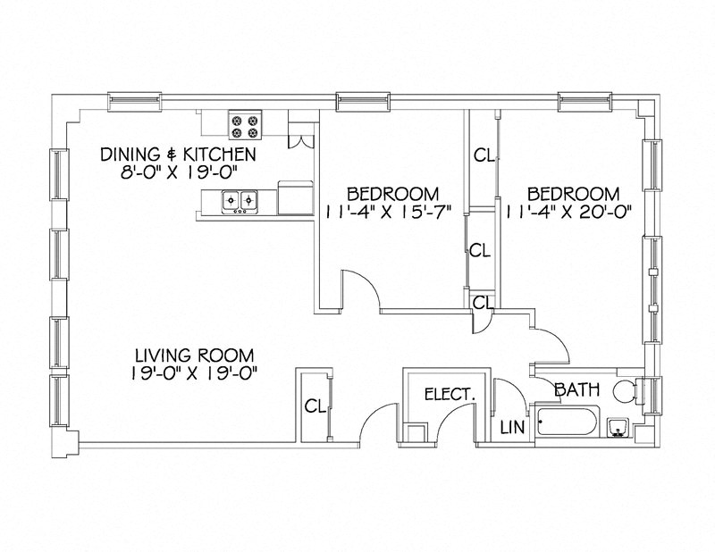 1369 E. Hyde Park Blvd. Studio-3 Beds Apartment, Student, ADA Accessible, Grad Properties for Rent - Photo Gallery 7
