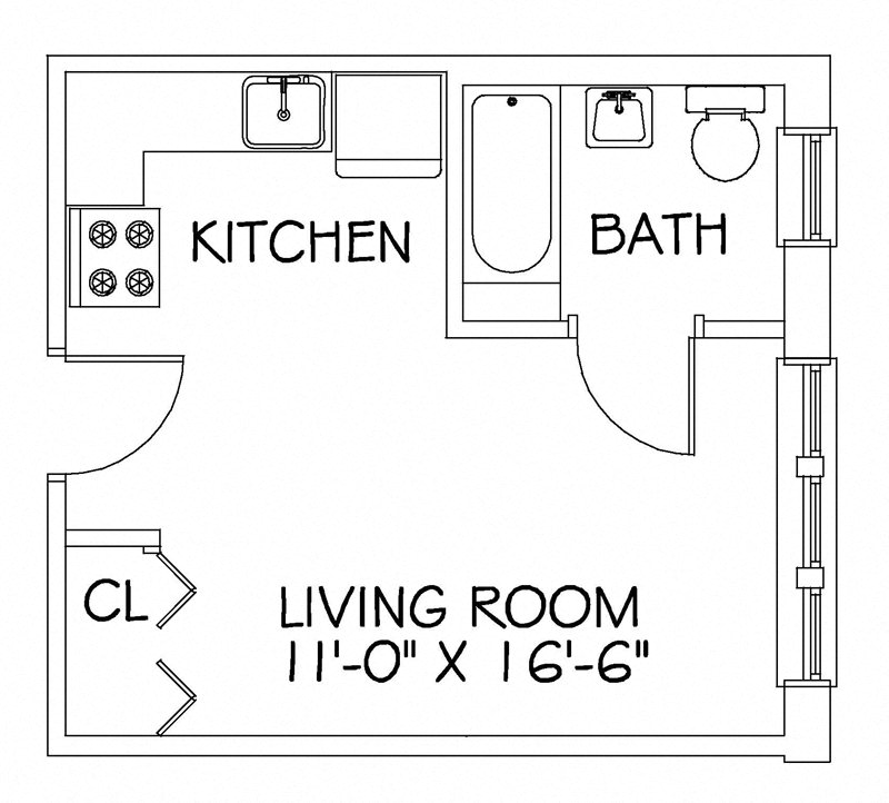 1369 E. Hyde Park Blvd. Studio-3 Beds Apartment, Student, ADA Accessible, Grad Properties for Rent - Photo Gallery 5