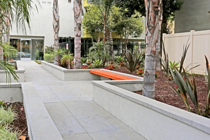 Sidewalk to Building
